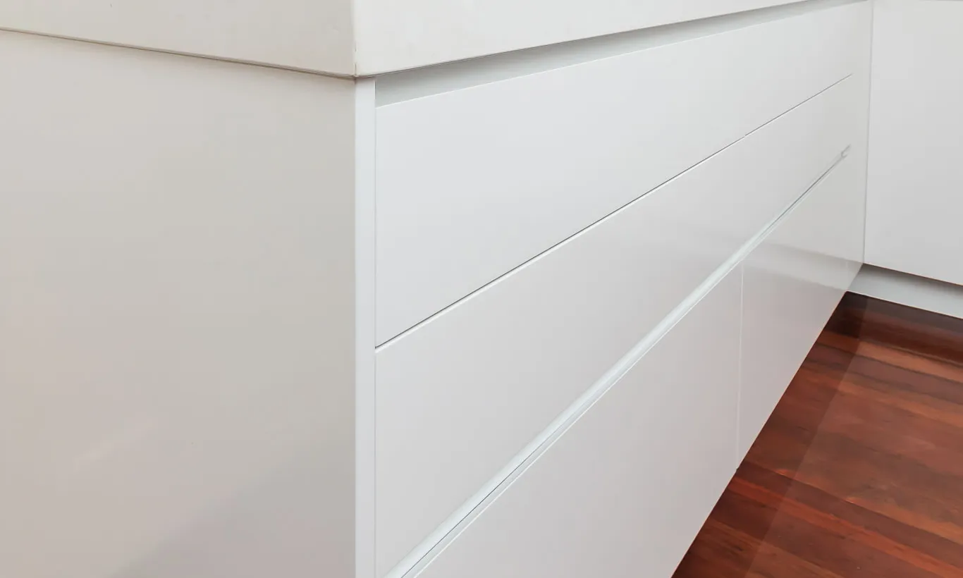 kitchen-marble-led strip light-renovation-white cabinets