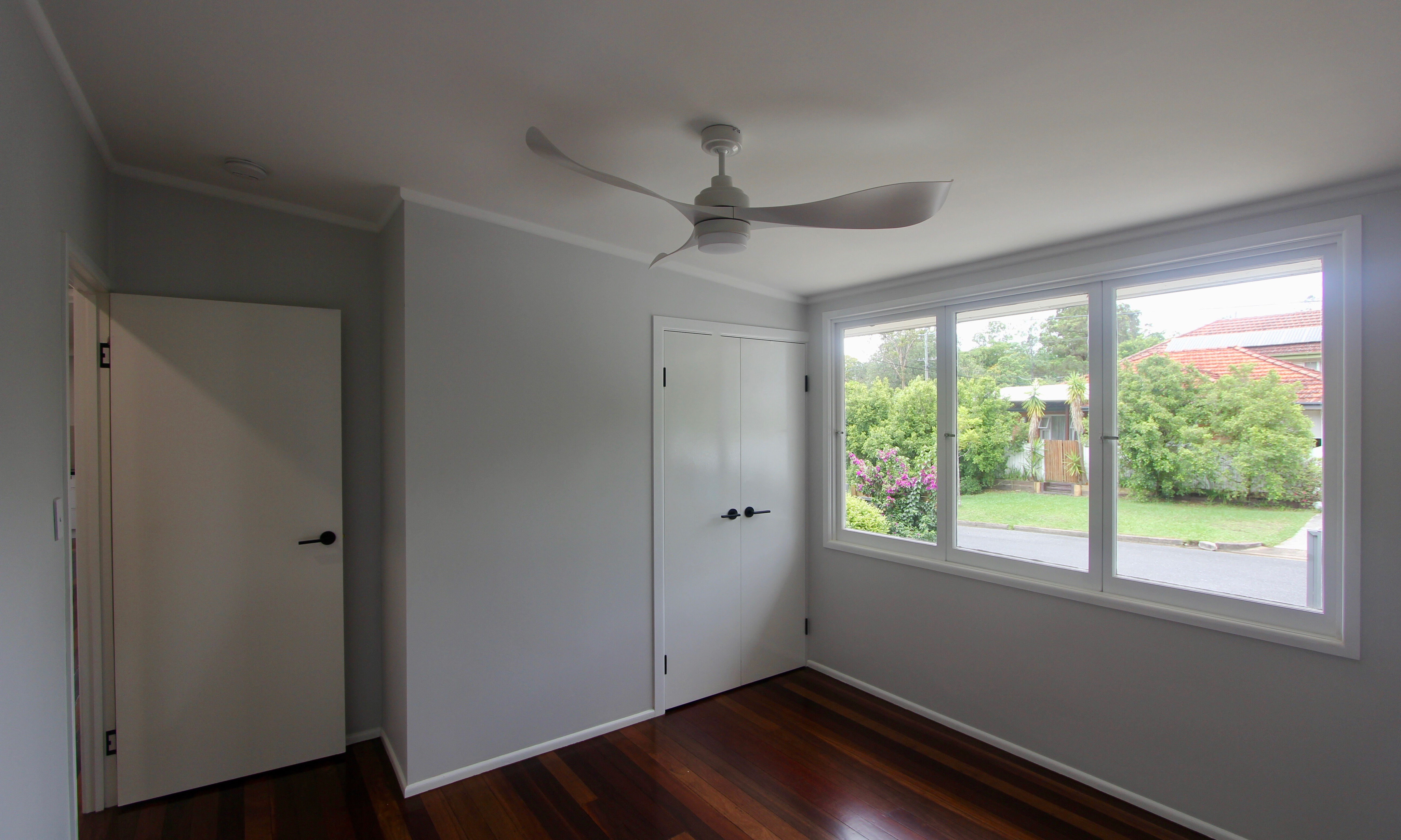 Casement Windows and spotted gum flooring