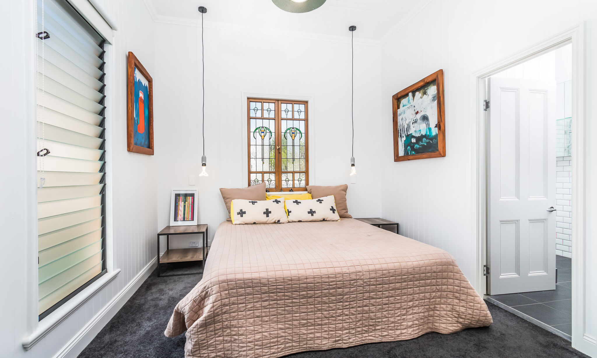 Pendant Lights in bedroom