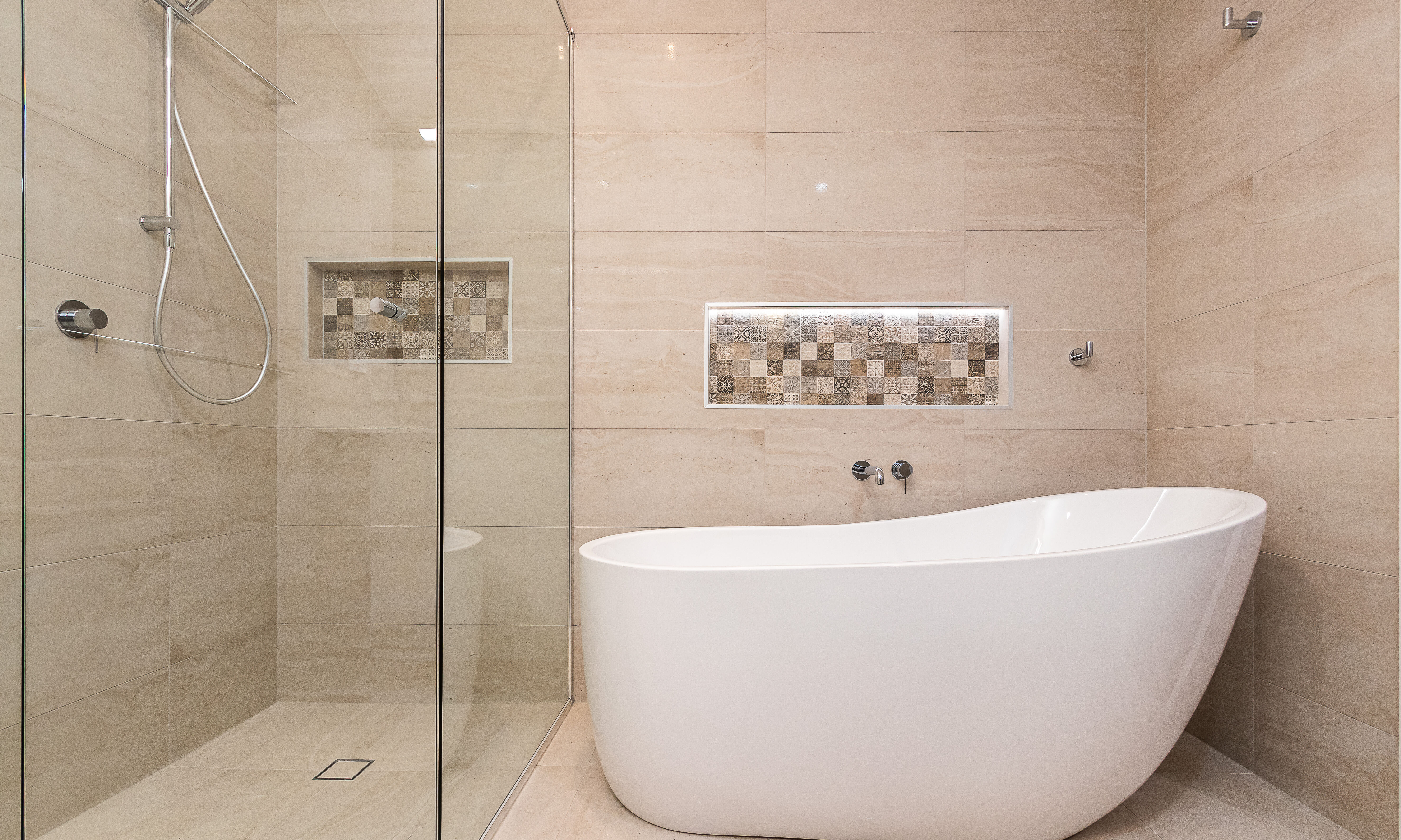  Main Bathroom with large freestanding bath