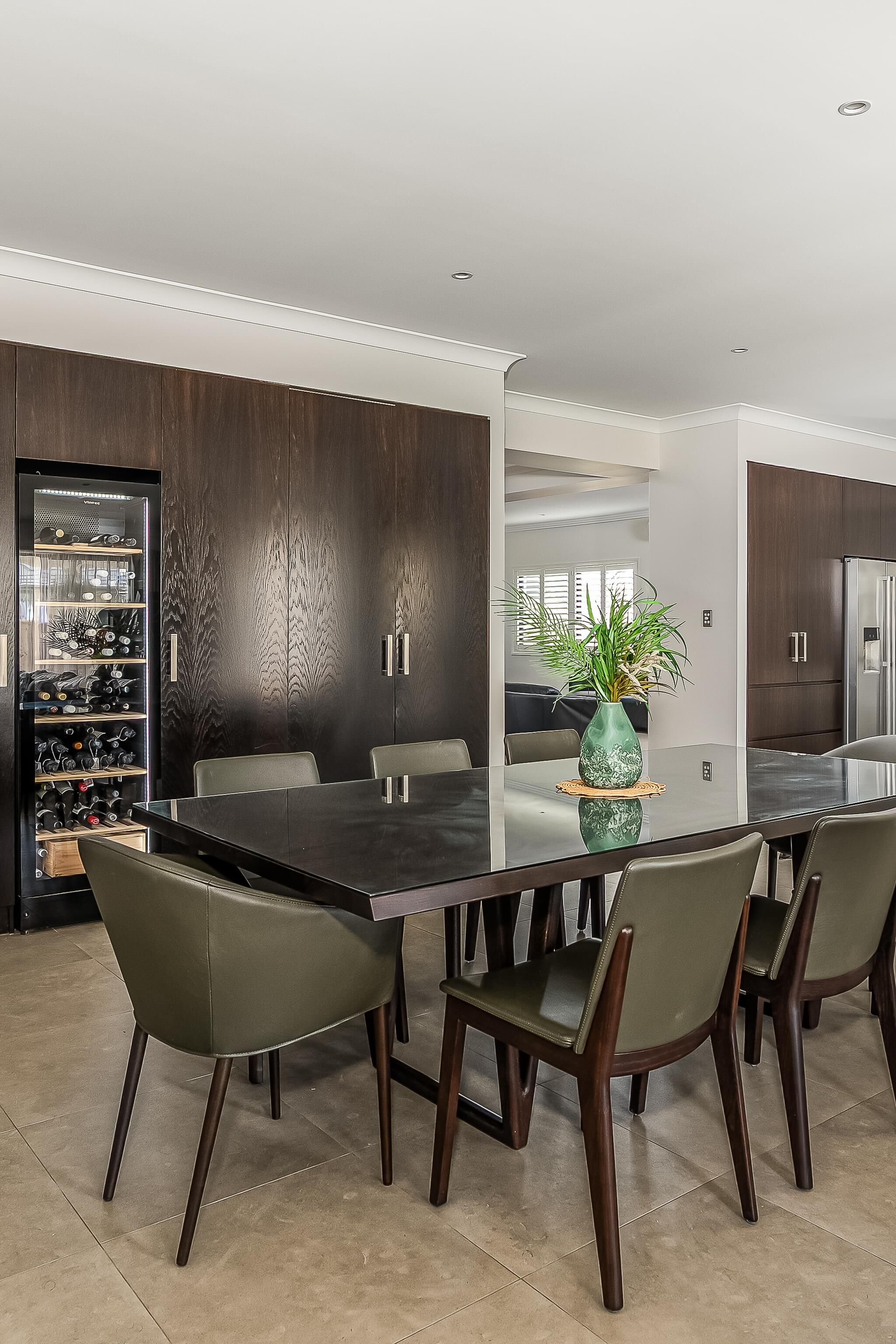 Sweetapple - Feature Cabinets, Laminate Cabinets, Wine Fridge, Kitchen storage