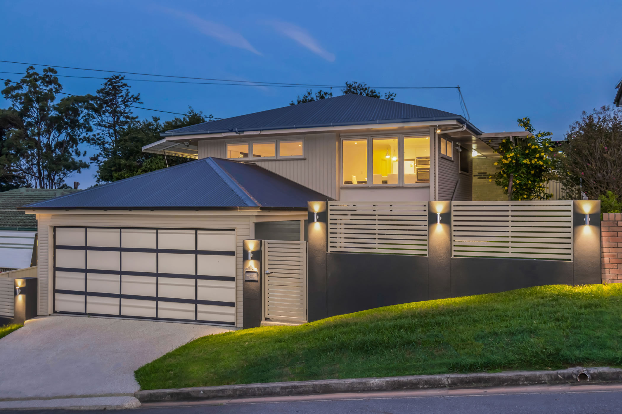 Carport and entry at house in Tarragindi