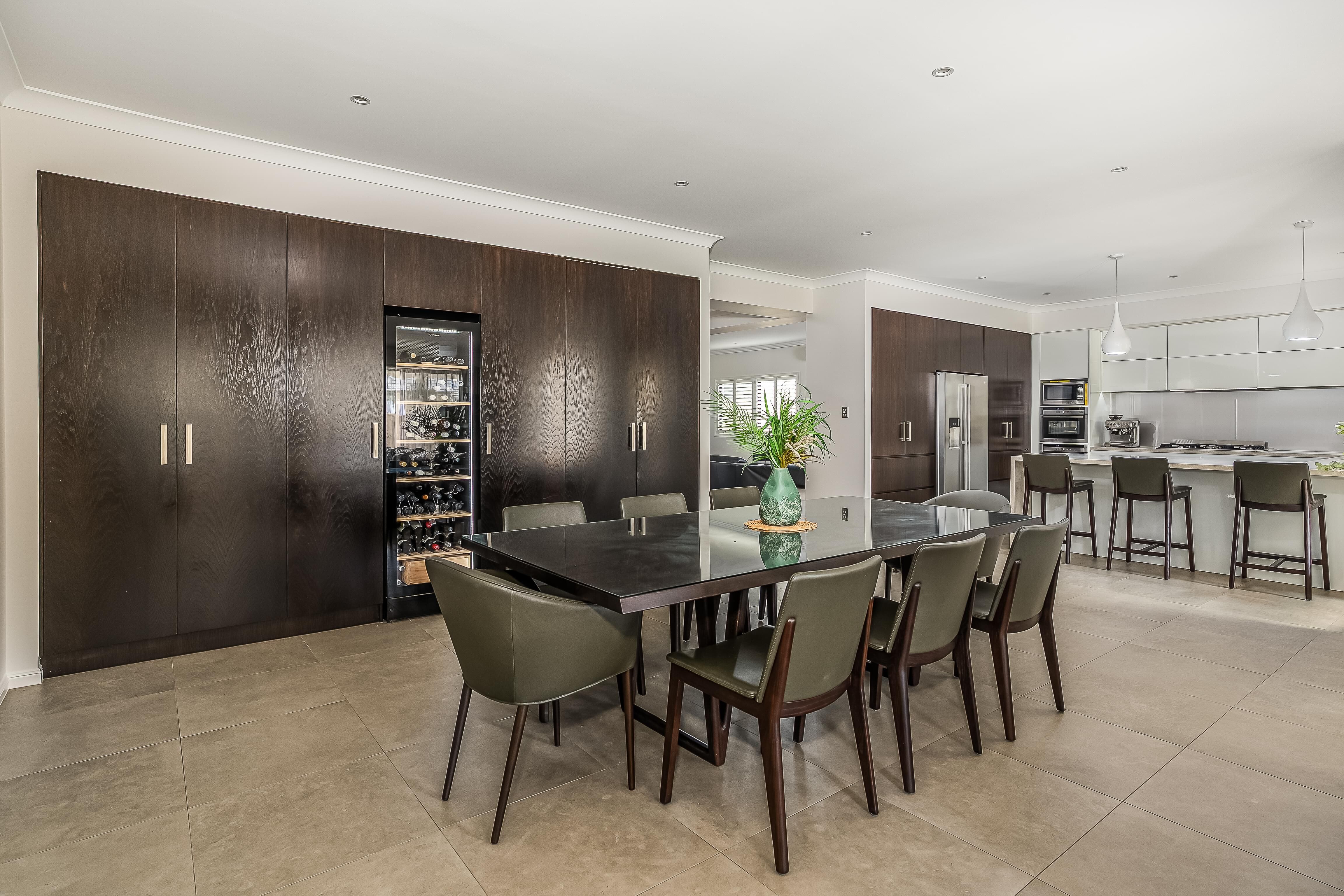 Sweetapple - Feature Cabinets, Laminate Cabinets, Wine Fridge, Kitchen storage