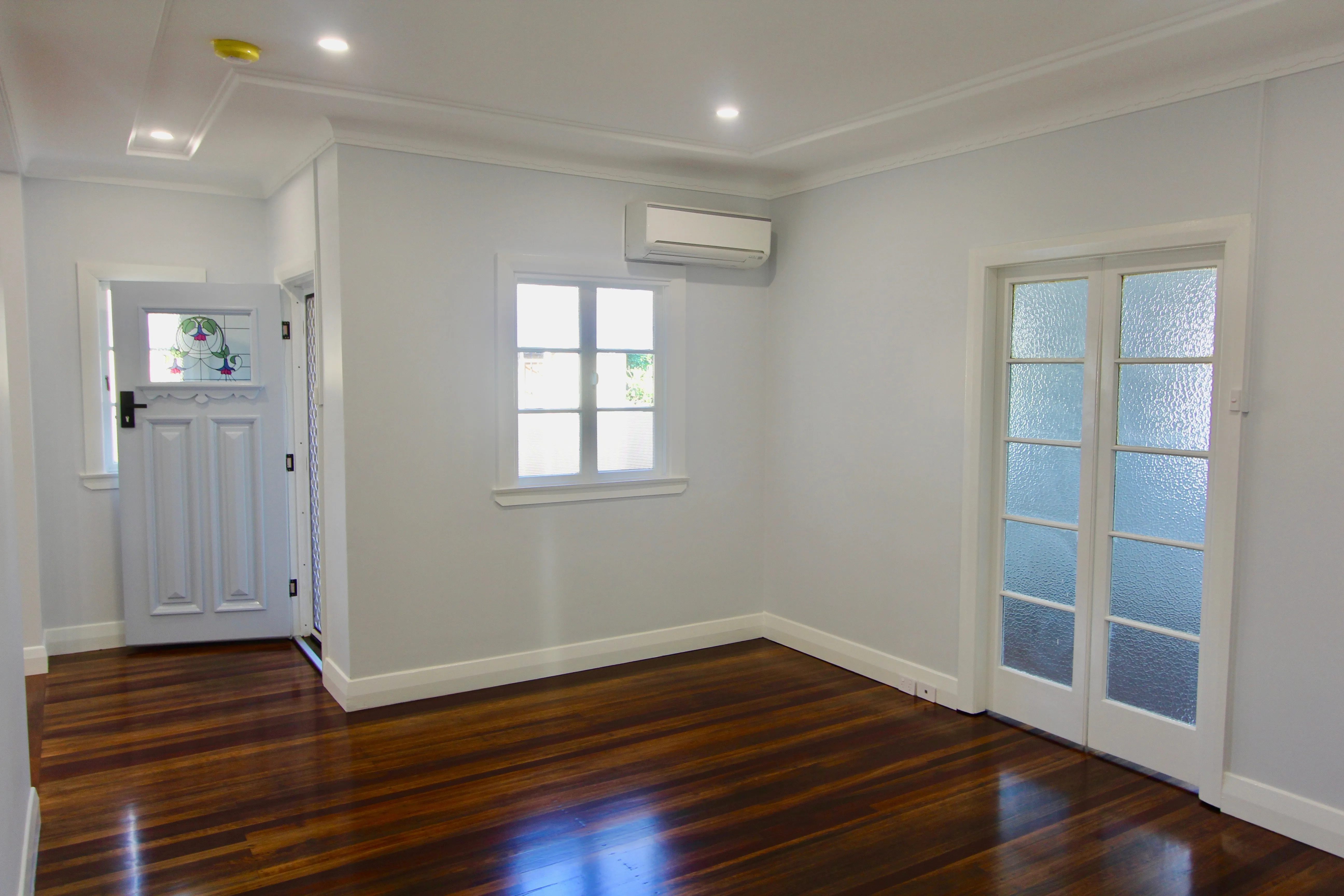 timber floors-living room renovation