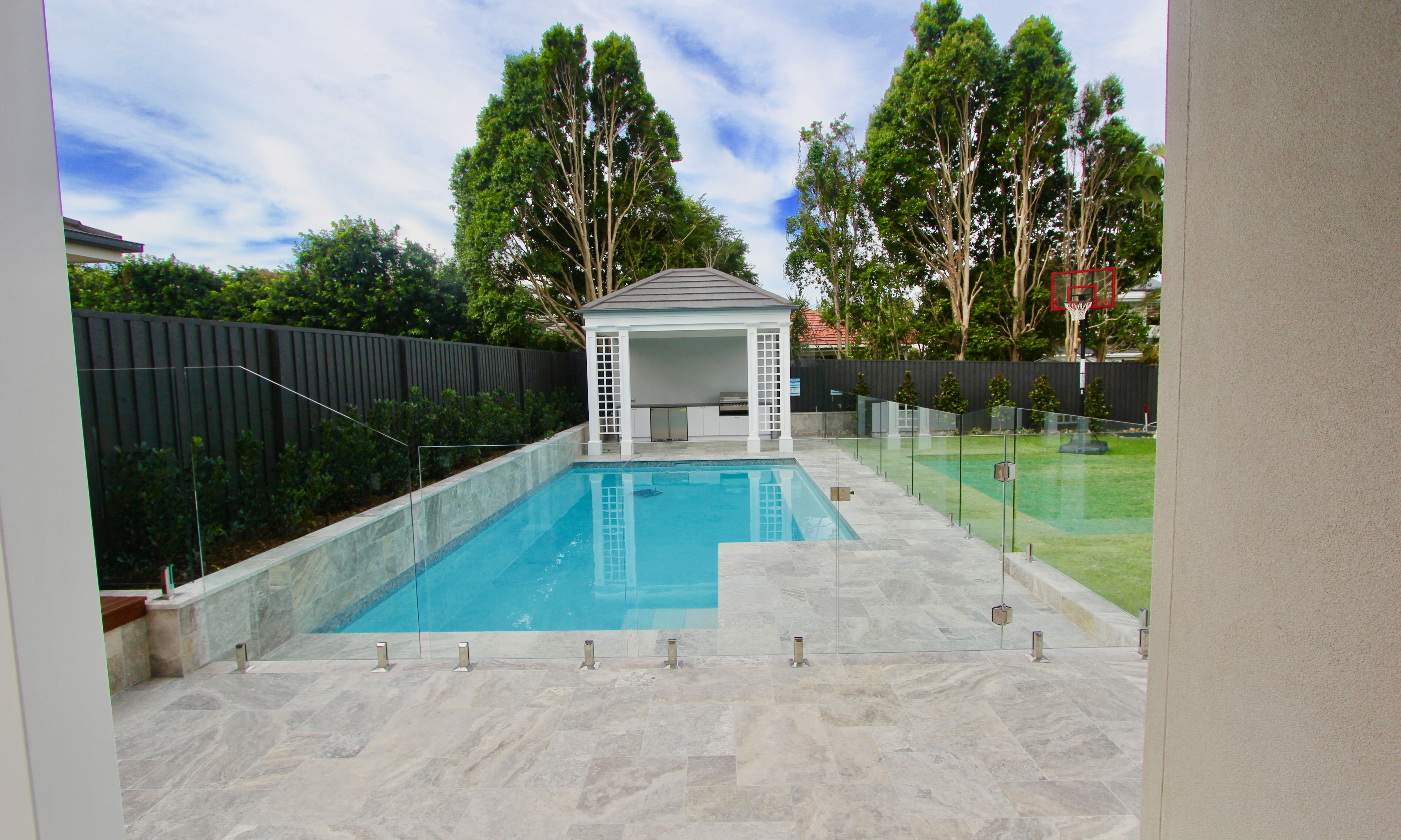Pool house and Patio Coorparoo