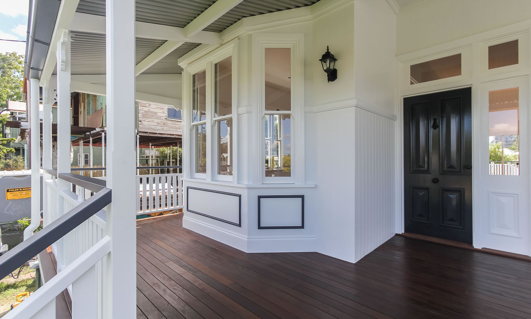 Traditional Bay Window in Queenslander Renovation