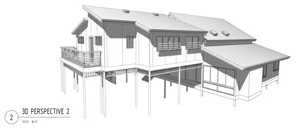 Plans 3D render-design- Norman Park