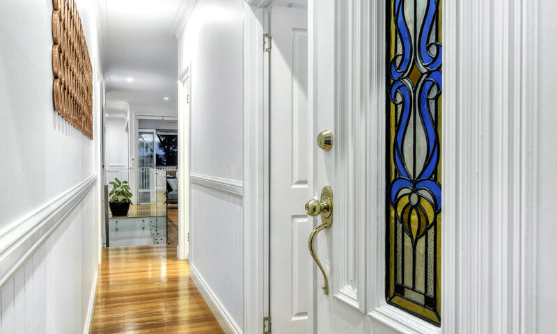 Front entry door-timber floors