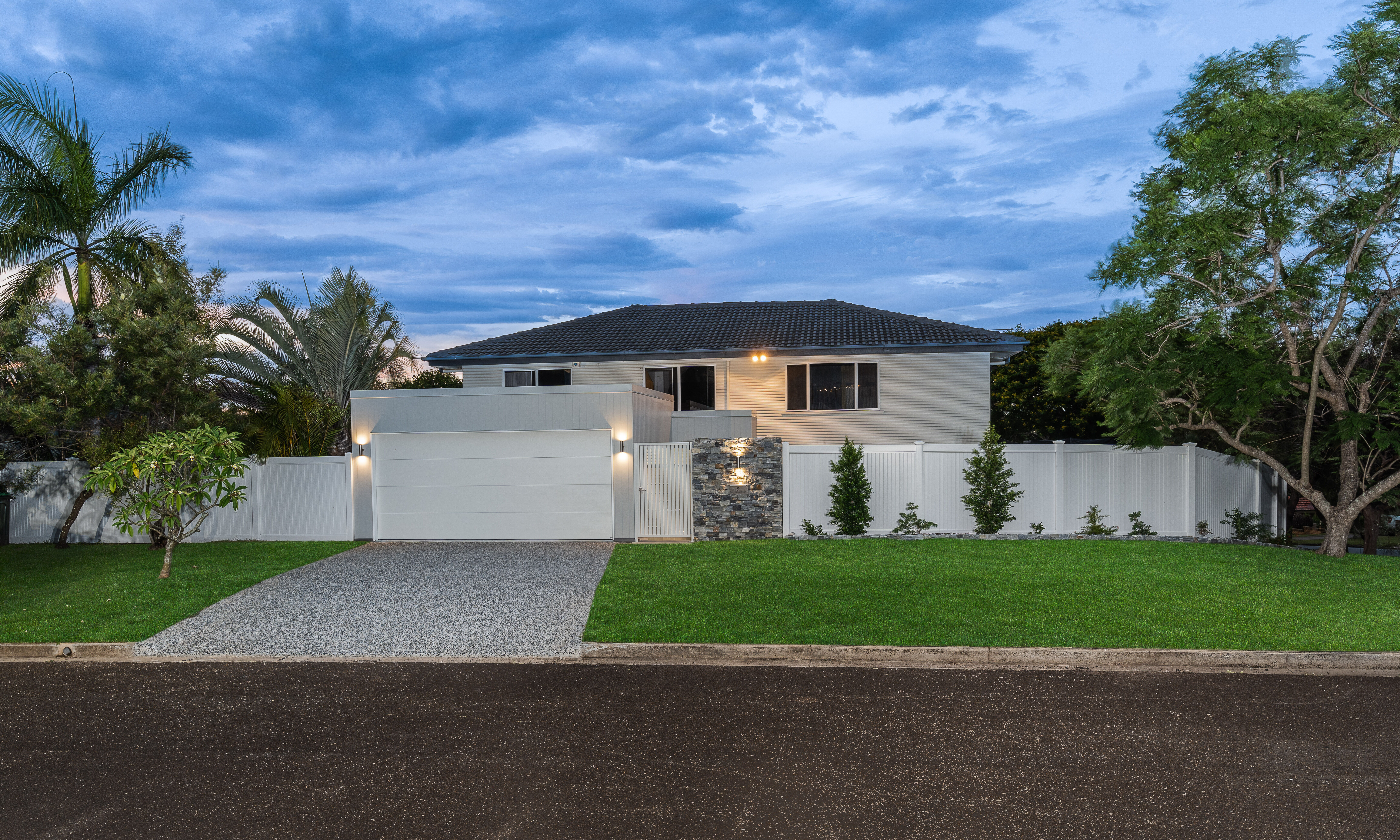 front facade-renovation house-weatherboards