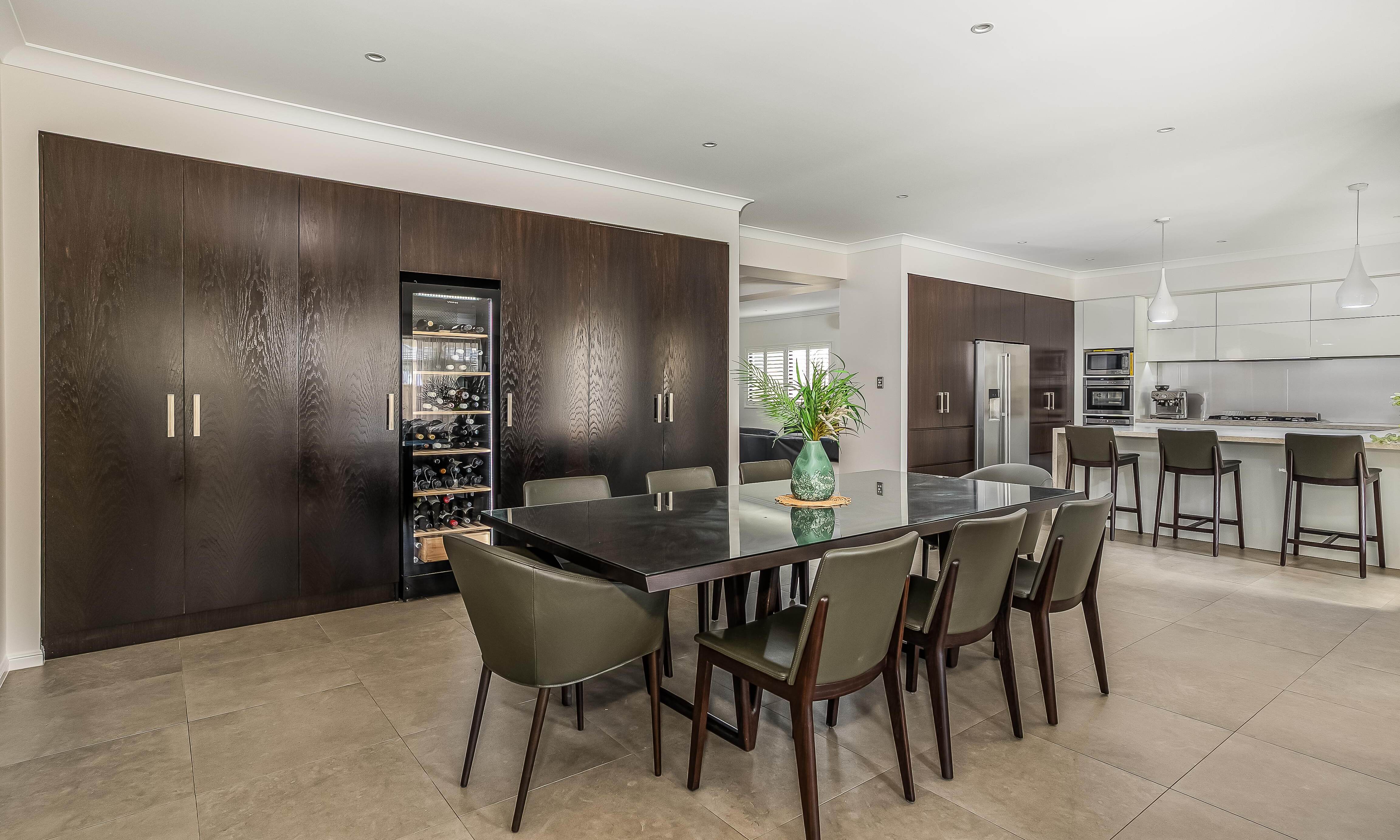Sweetapple - Feature Cabinets, Laminate Cabinets, Wine Fridge, Kitchen storage
