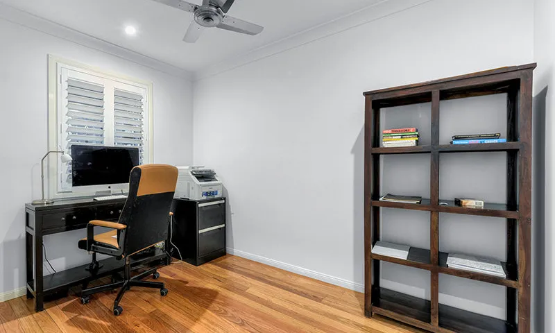 Home office-timber floors