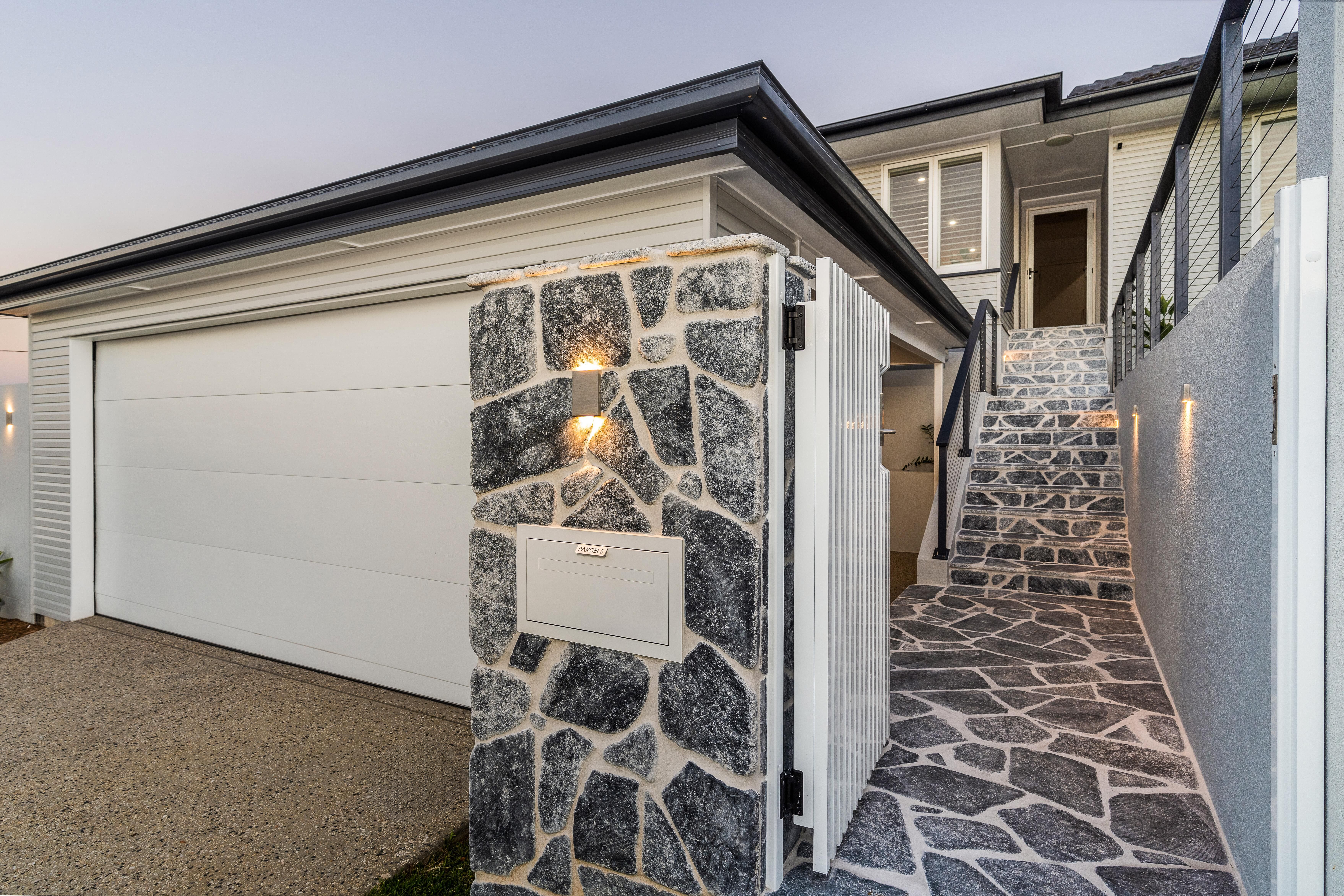 Tarragindi Front entry and crazy pave stone